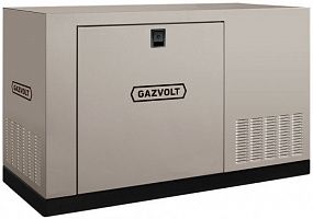 Газовый генератор Gazvolt 40T21 в кожухе ДизельЭнергоРесурс