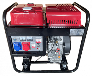 Дизельный генератор АМПЕРОС LDG 10000 E-3 с АВР ДизельЭнергоРесурс